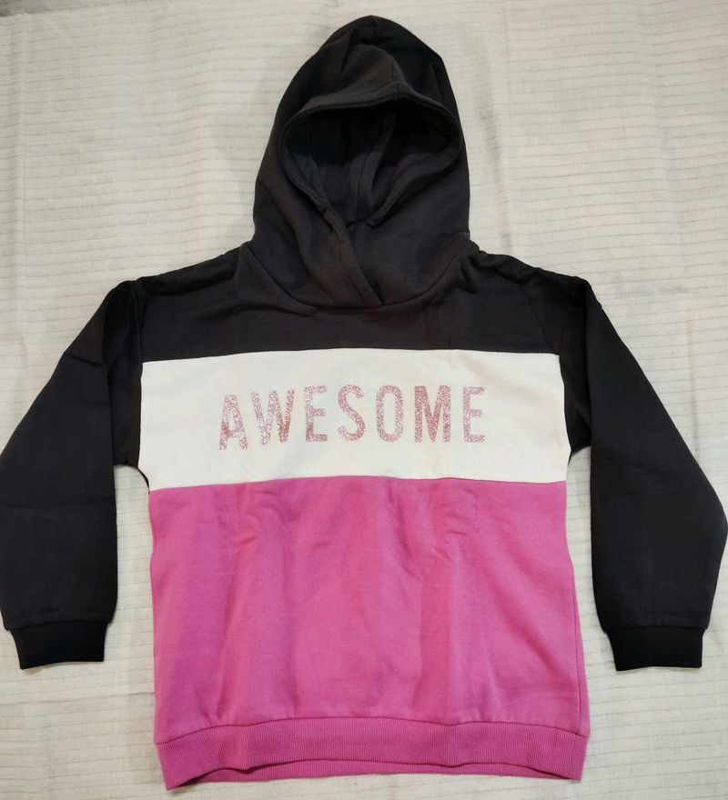 Girls Colorblock Hoodie
