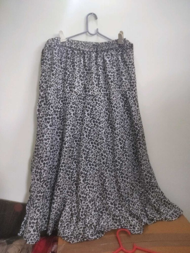 Animal Print Skirt