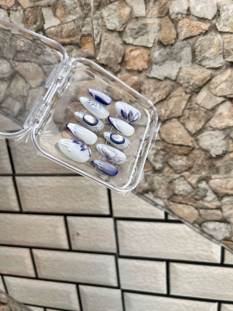 Royal Blue Press-on nails💅