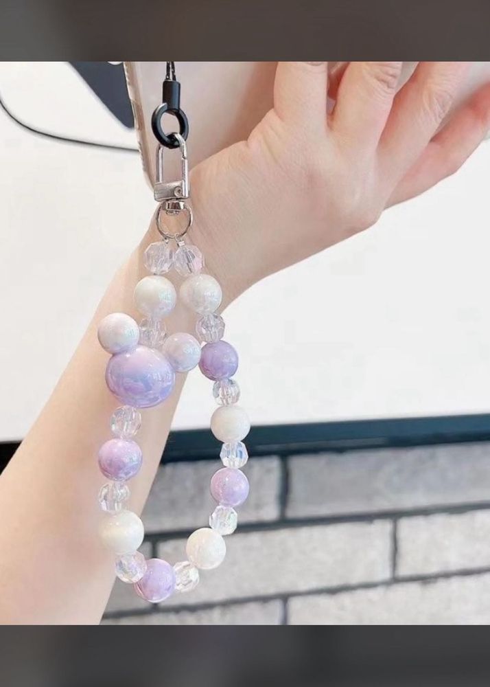 Cute Beaded Phone Charm