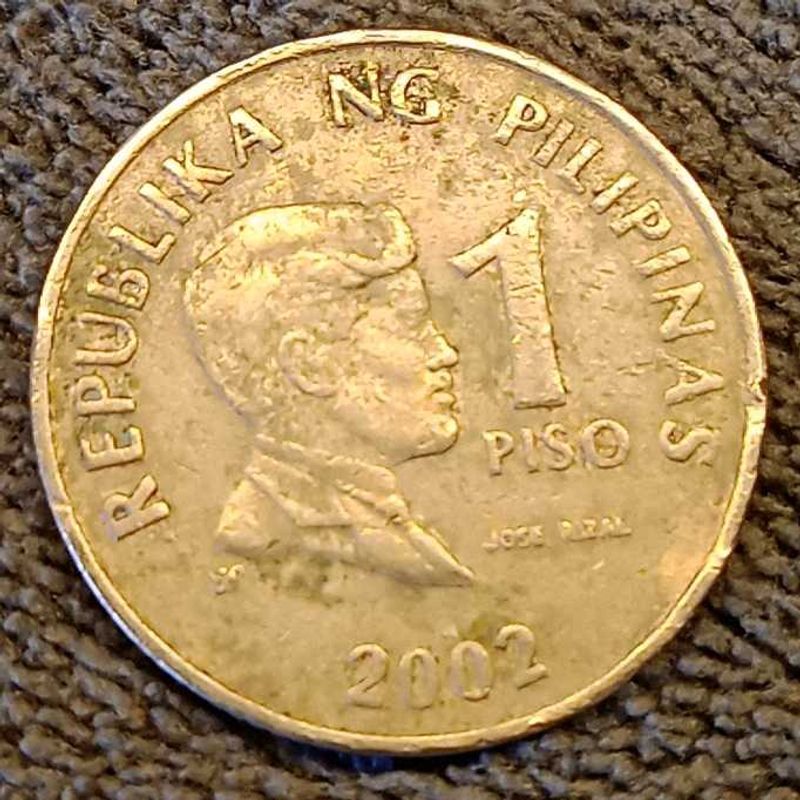 Philippine One Piso Coin
