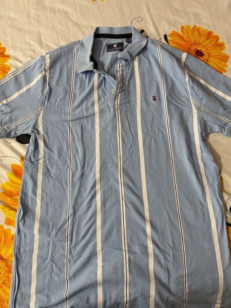 LP-Men's Striped Polo Shirt