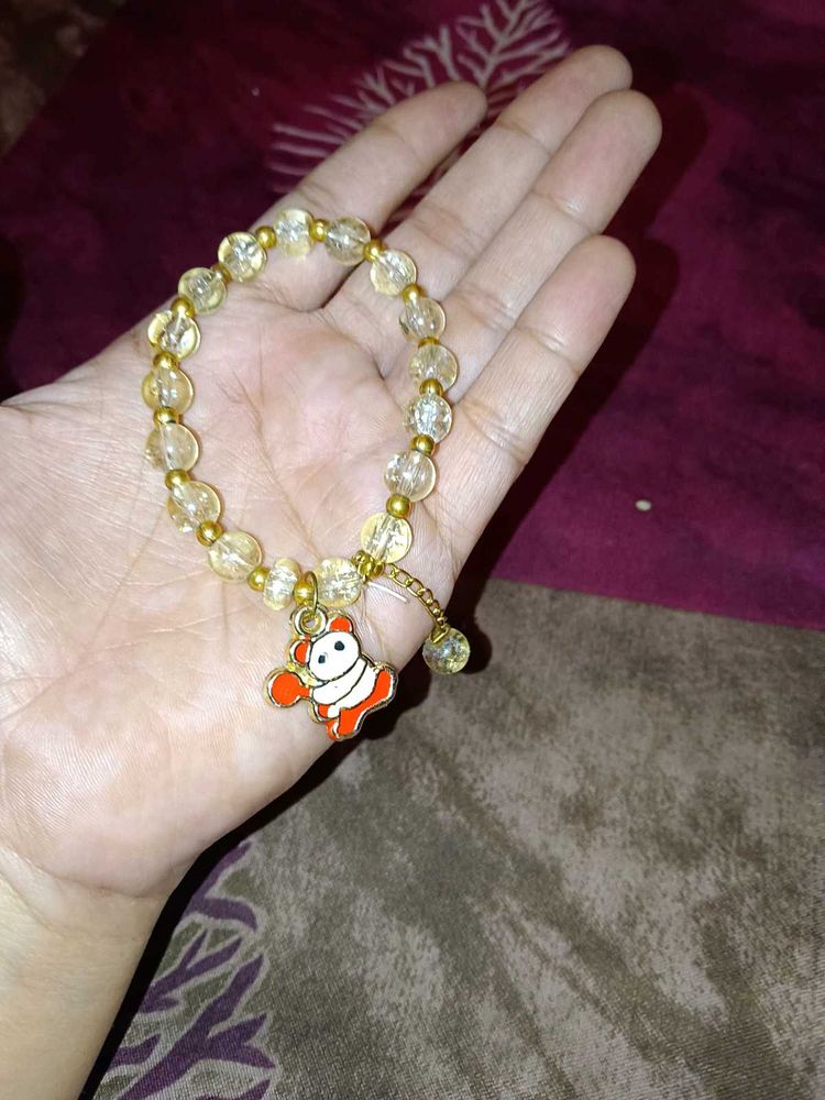 Cute Clownfish Charm Bracelet