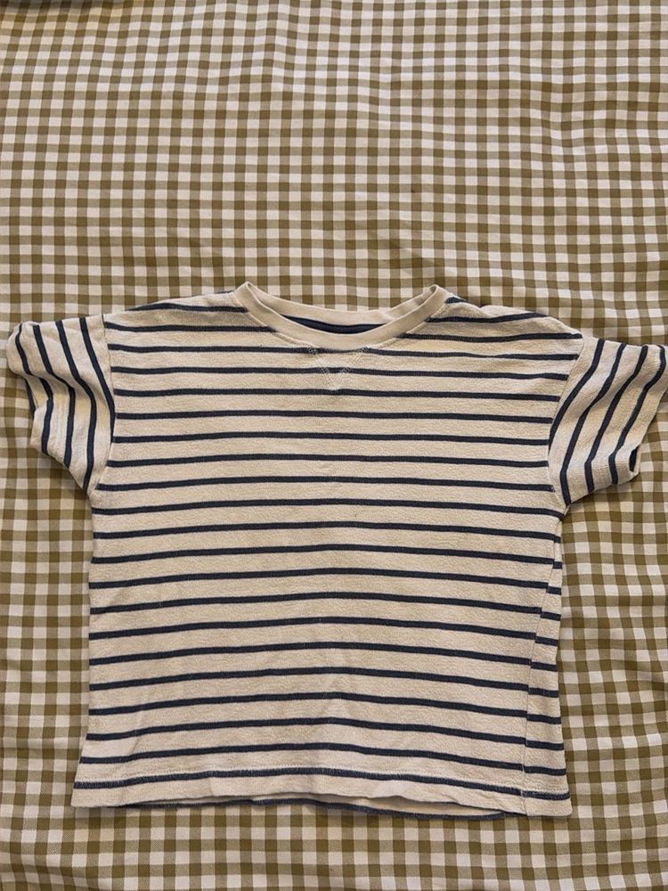 Striped Crew Neck T-Shirt