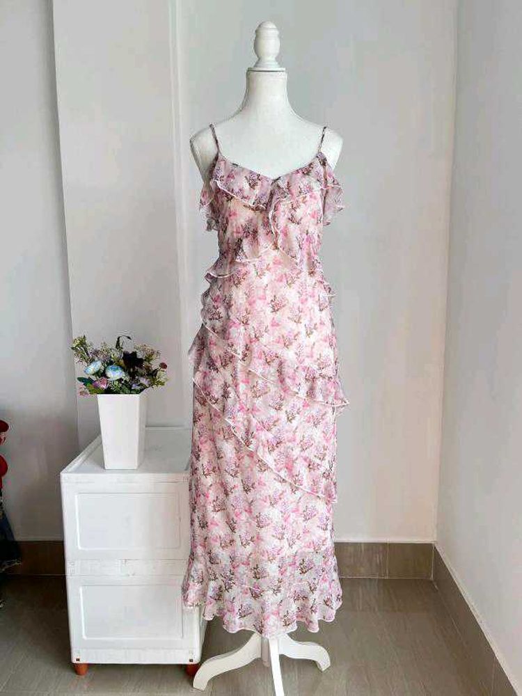 Floral Ruffle Dress
