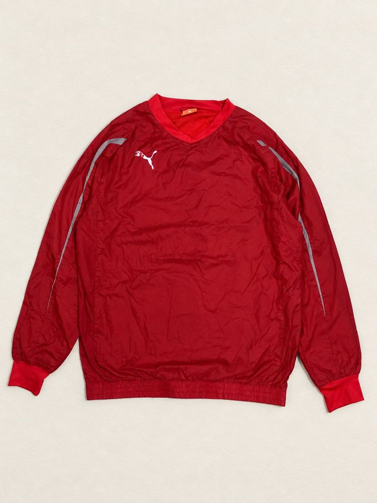 Puma Red Sports Pullover Sweatshirt