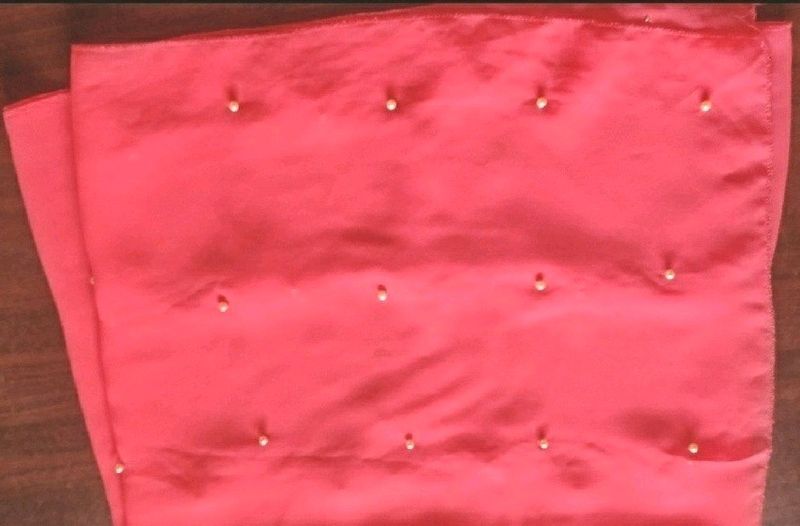 🥳🥳Beautiful✨wyt Pearl Wrk Peach ✌🧐shawl Hizab🤩