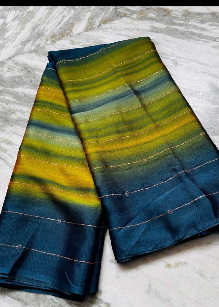 Stunning Ombre Silk Saree