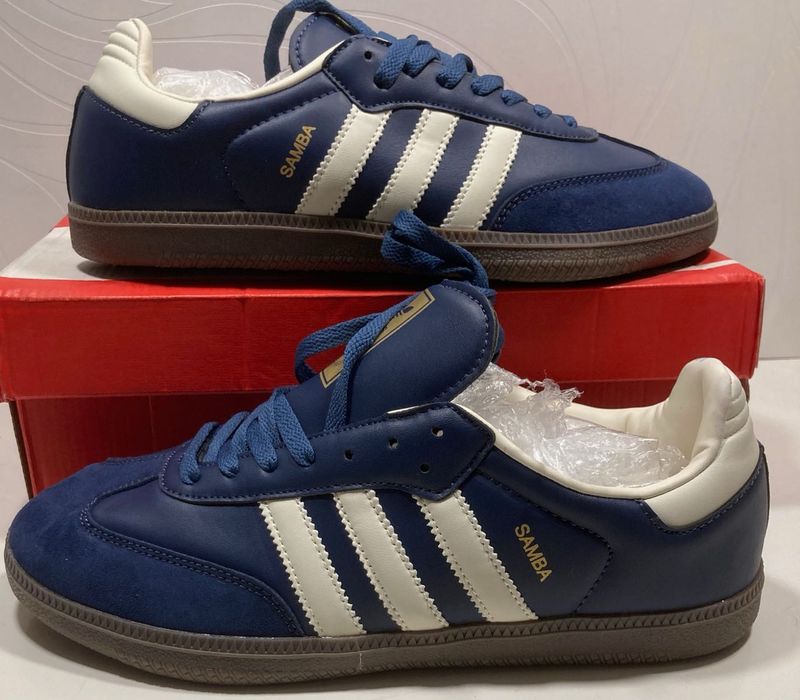 Adidas Samba Blue Sneakers