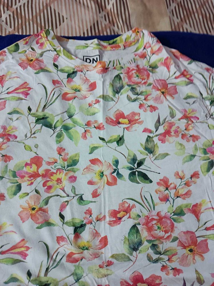 Floral Print T-Shirt