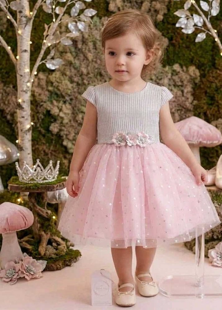 Sparkly Star Party Dress 2-3years