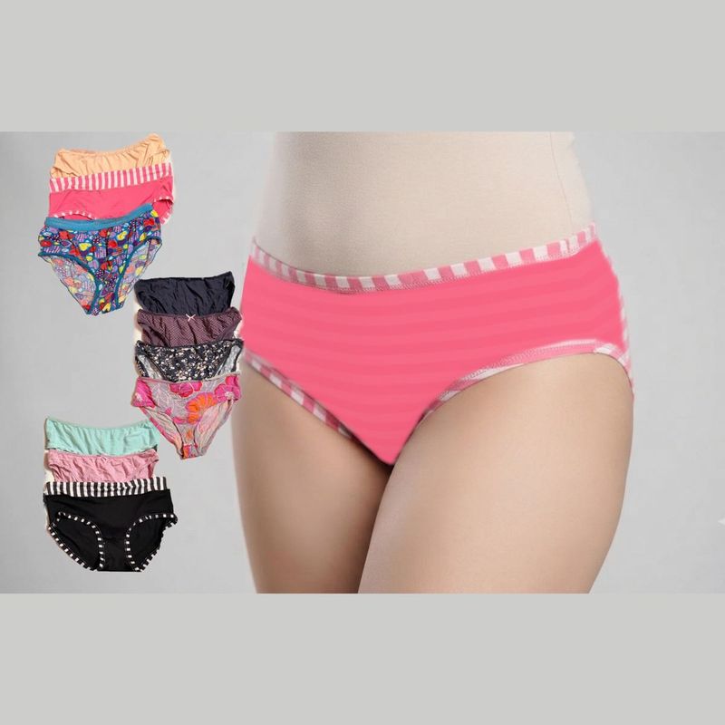 10 New Women's Panties free size 28 to 34 stre