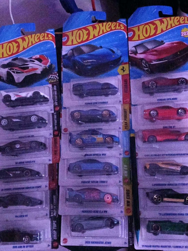 Hot Wheels Die-Cast Cars