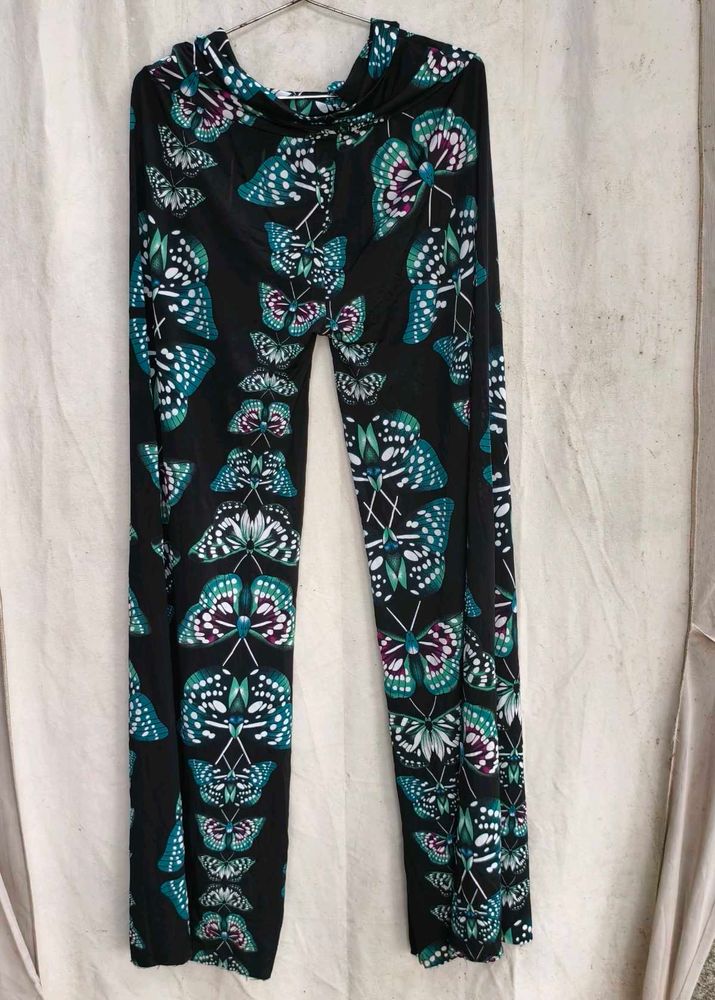 I. Long butterfly flowy pant