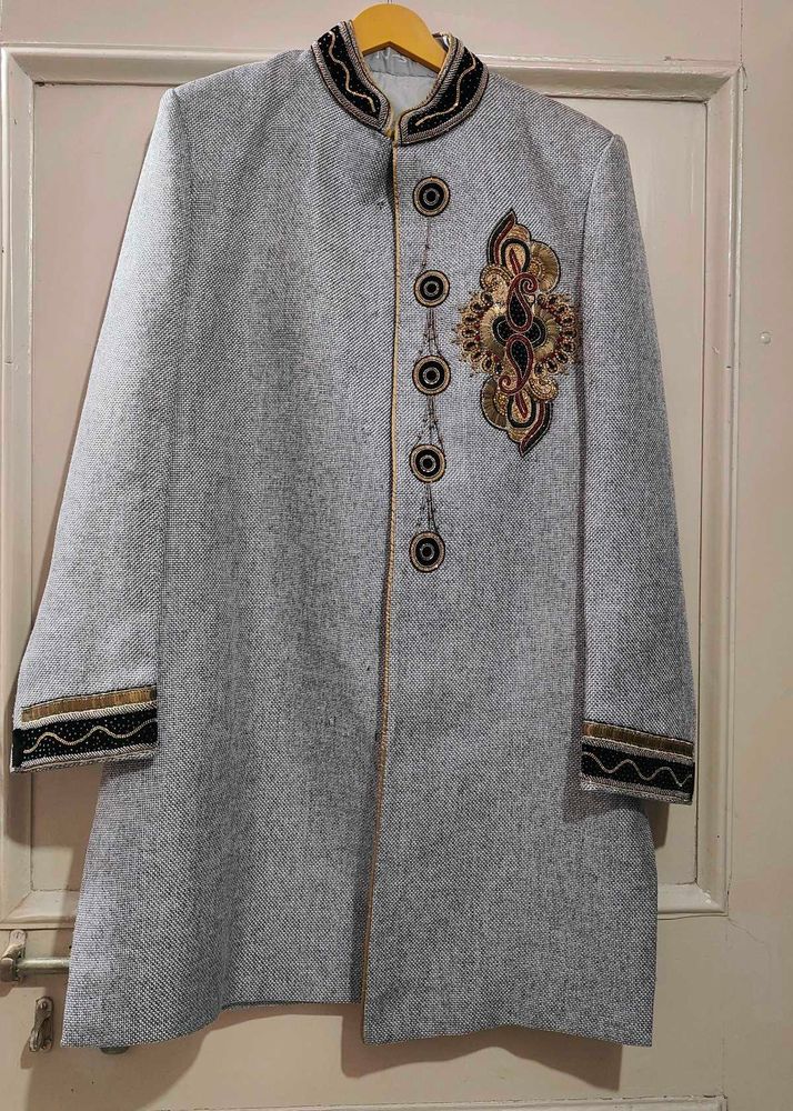 Lavender Sherwani