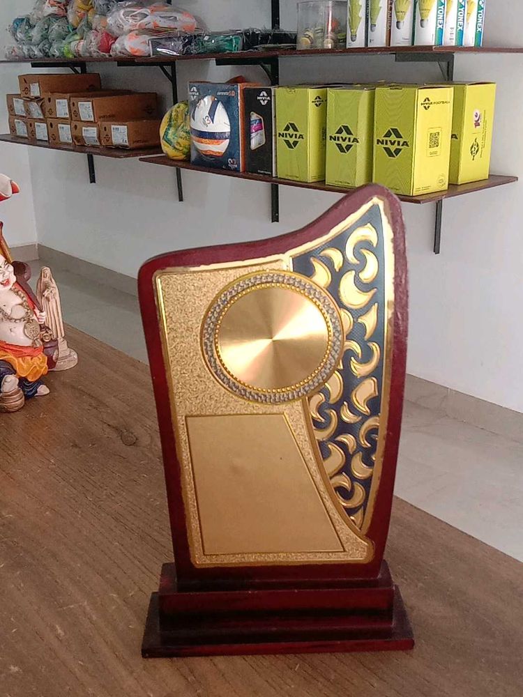 Elegant Wooden Trophy Award
