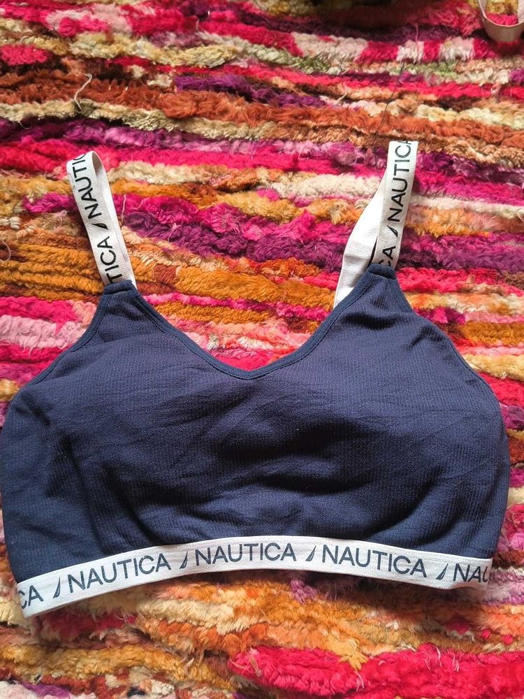 Nautica Navy Sports Bra