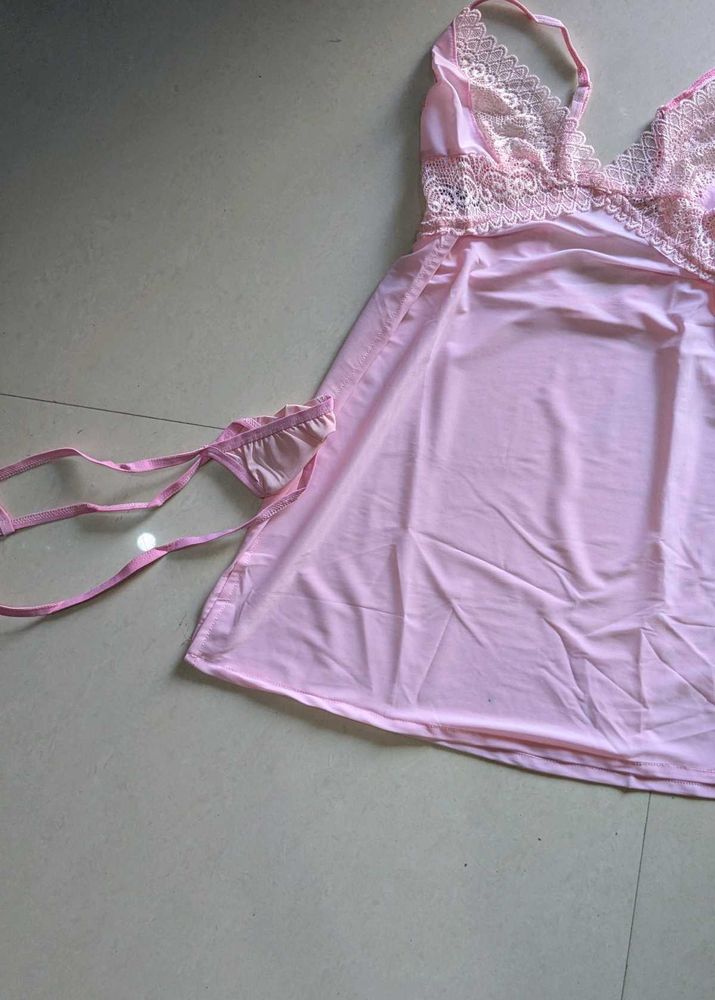 Chic Halter Neck  combo of 4 nighty