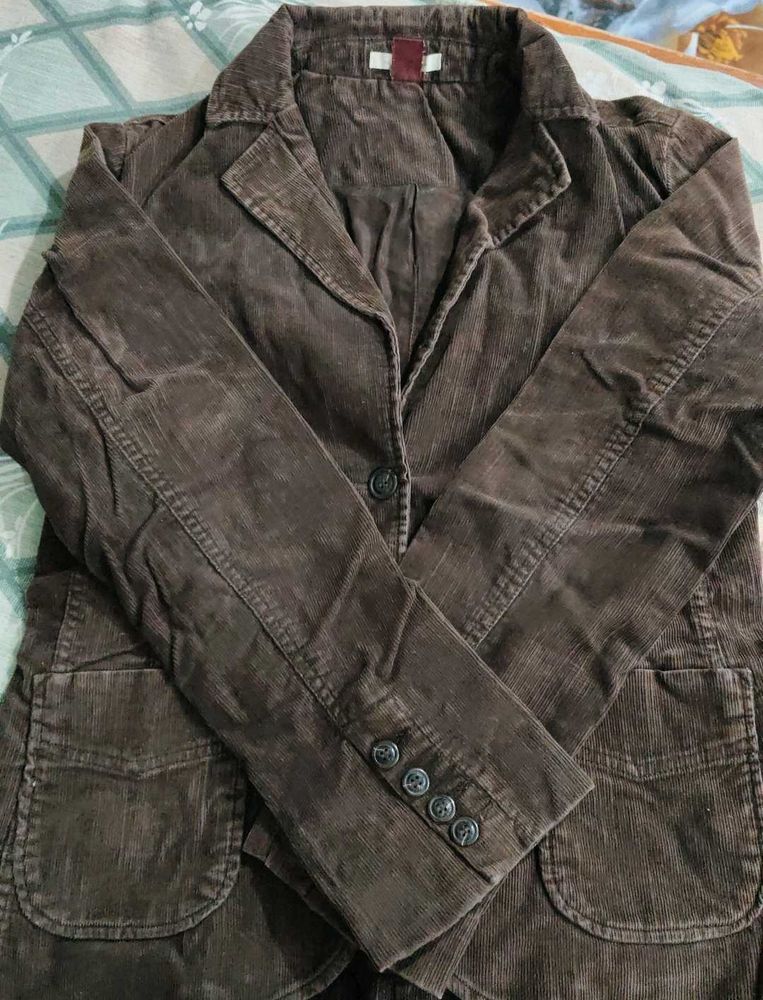 Brown Corduroy Blazer