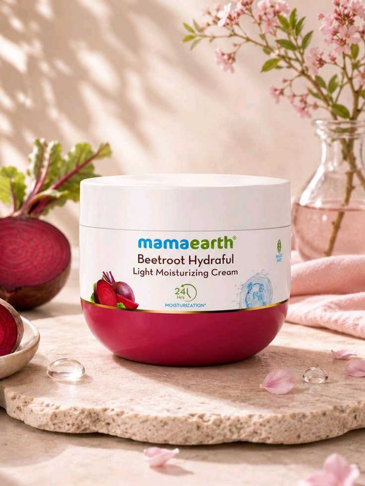 Mamaearth Beetroot Hydratful Moisturizing Cream