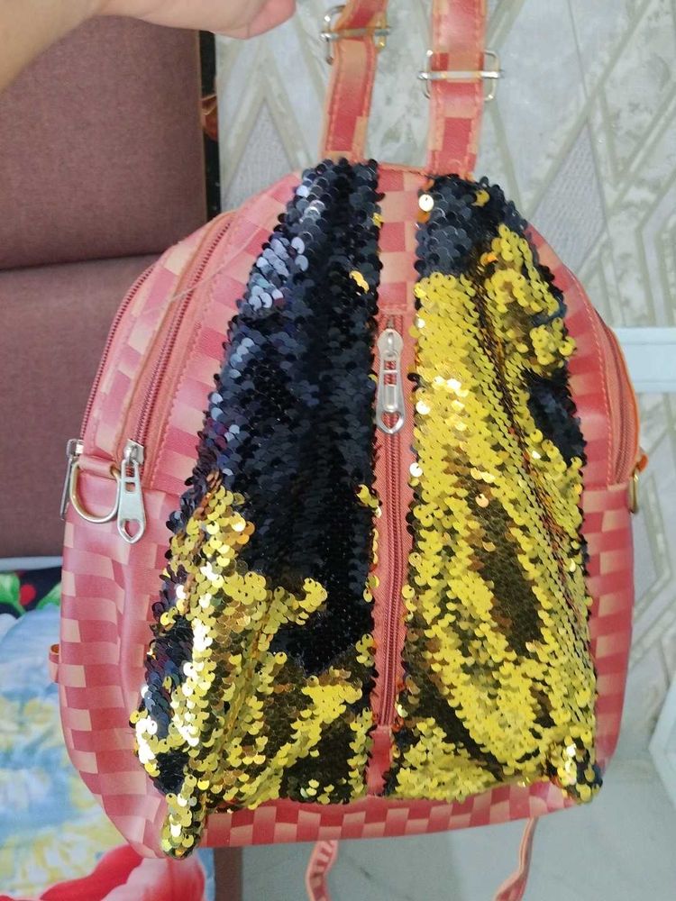 sparkling backpack