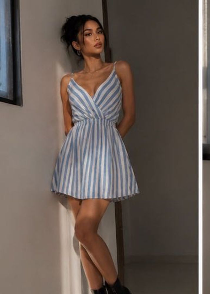 SHEIN BEAUTIFUL DRESS💙🤍