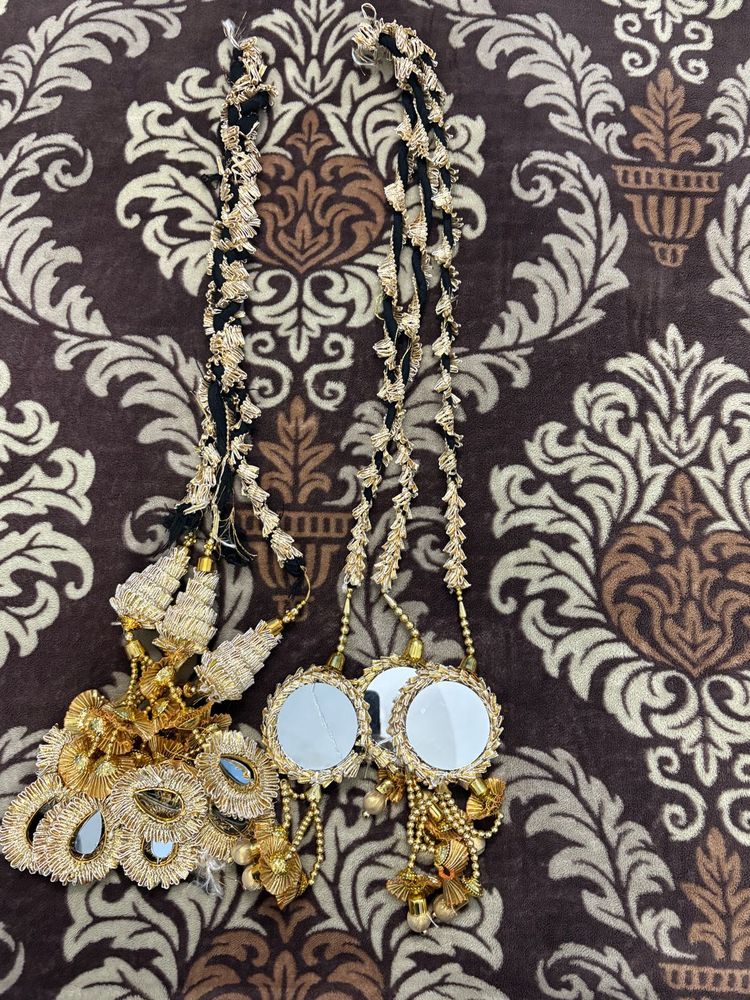 Desi parandi with Mirror Work 2 pieces