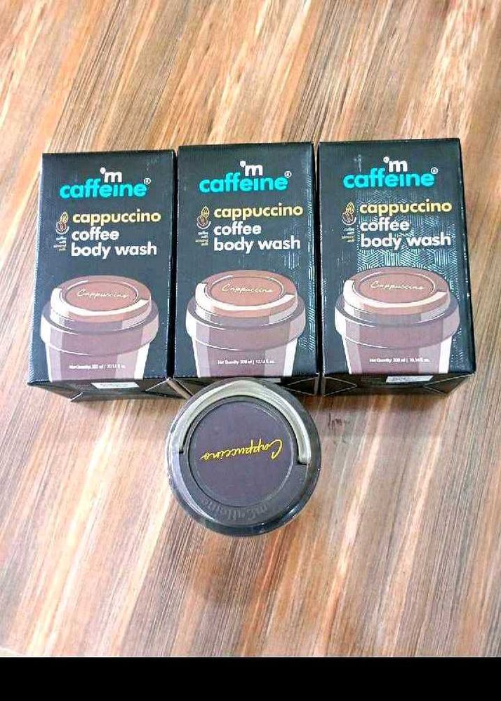 m caffeine cappuccino body wash single piece price