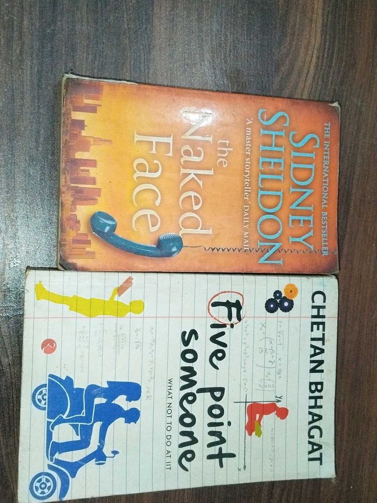 Sidney Sheldon &amp; Chetan Bhagat Books Bundle