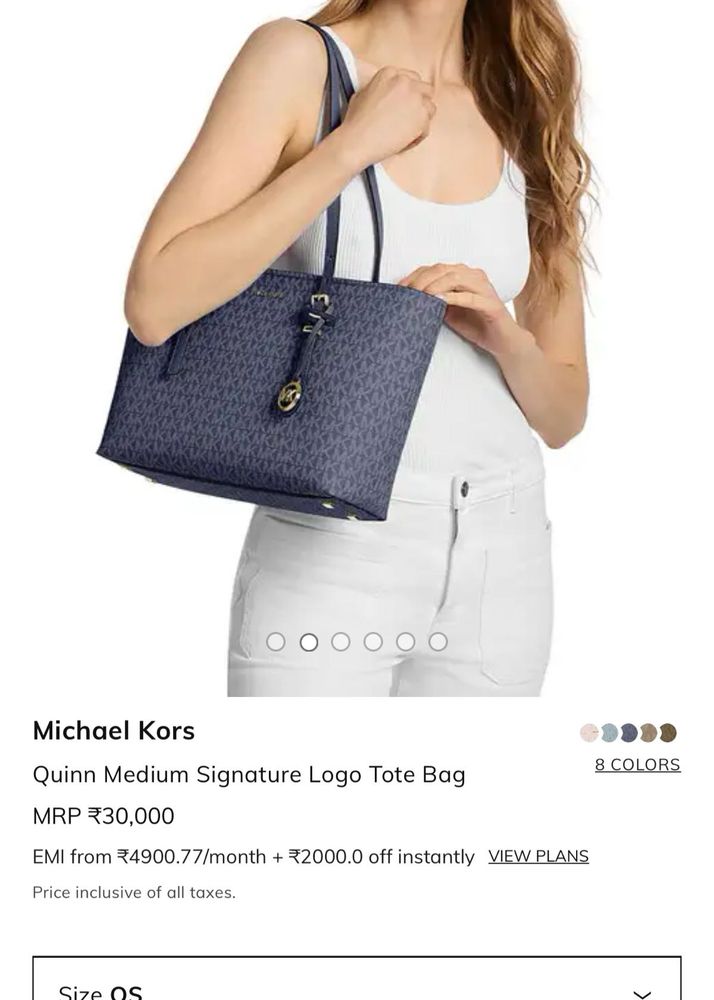 Michael Kors Quinn Medium Tote Bag