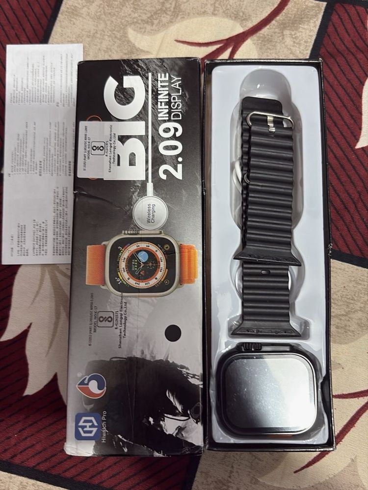 BIG 2.09 Infinite Display Smartwatch