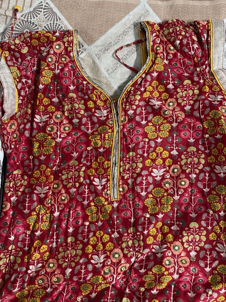 Floral Ethnic Kurta