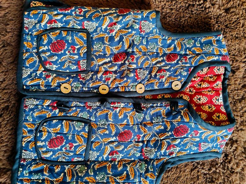 kids rajsthani handloom jacket
