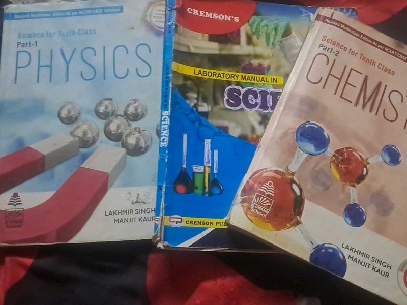 Class 10 Physics &amp; Chemistry Books