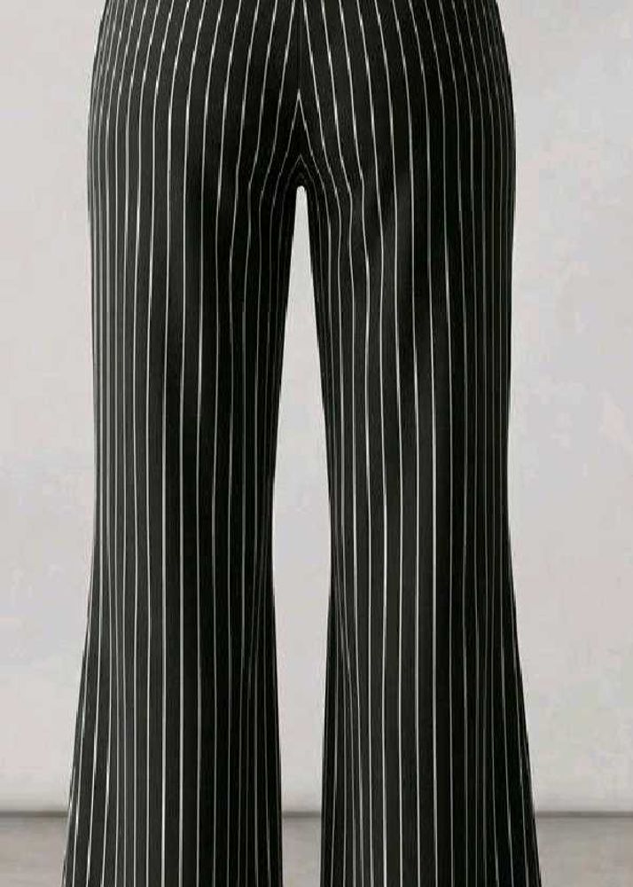 Striped Wide Leg Pant