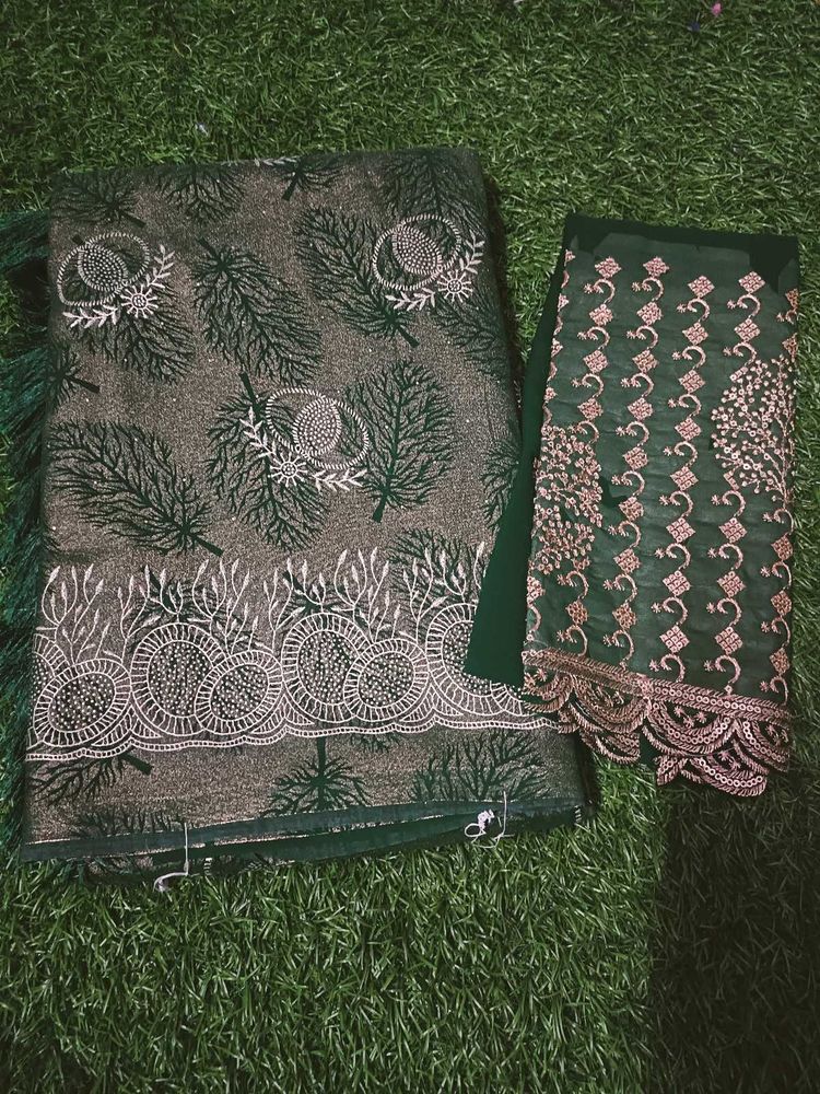 Designer chiffon saree
