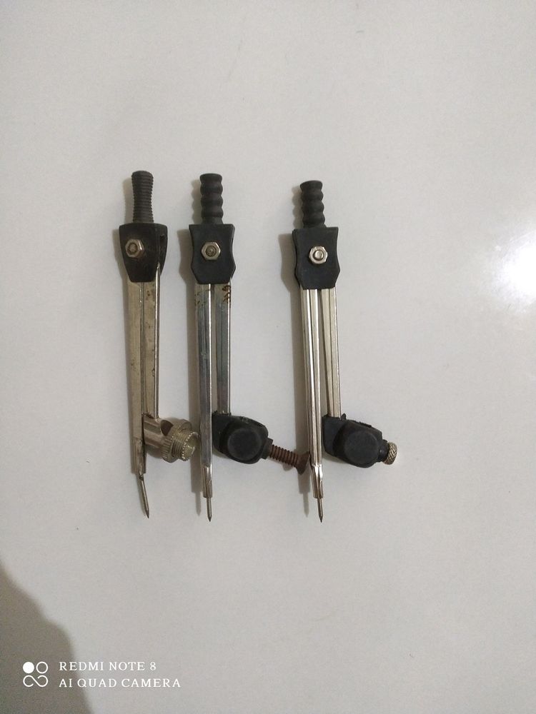Drafting Compasses - Set of 3