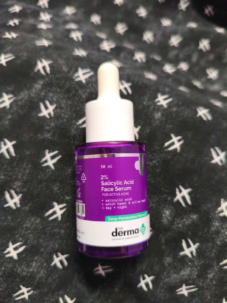 The Derma 2% Salicylic Acid Face Serum(5ml used)