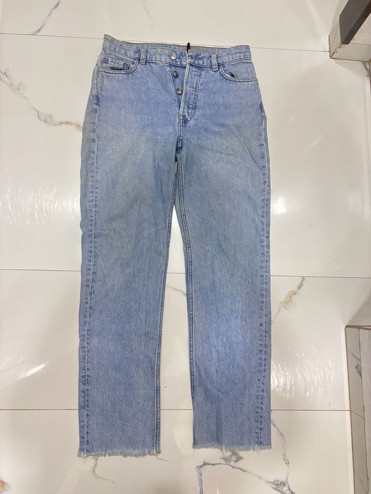 Light Wash Denim Jeans