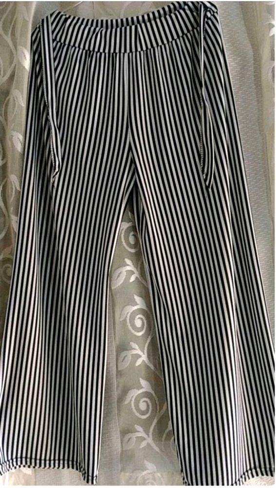 Striped Palazzo Pants