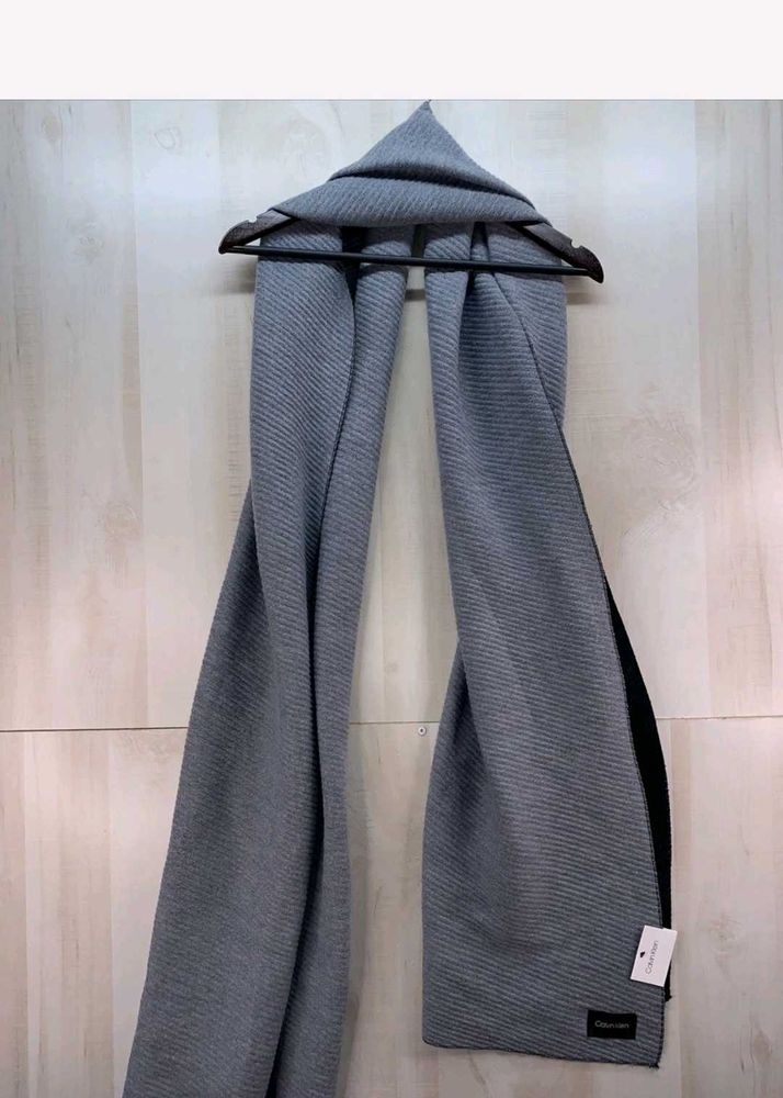 calvin klein vintage reversible shawl
