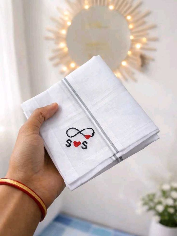 coustmize handkerchief for ur someone special ❤️