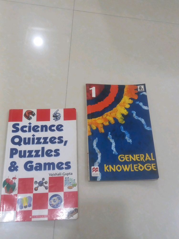 Science Puzzles And General Knowledge Books