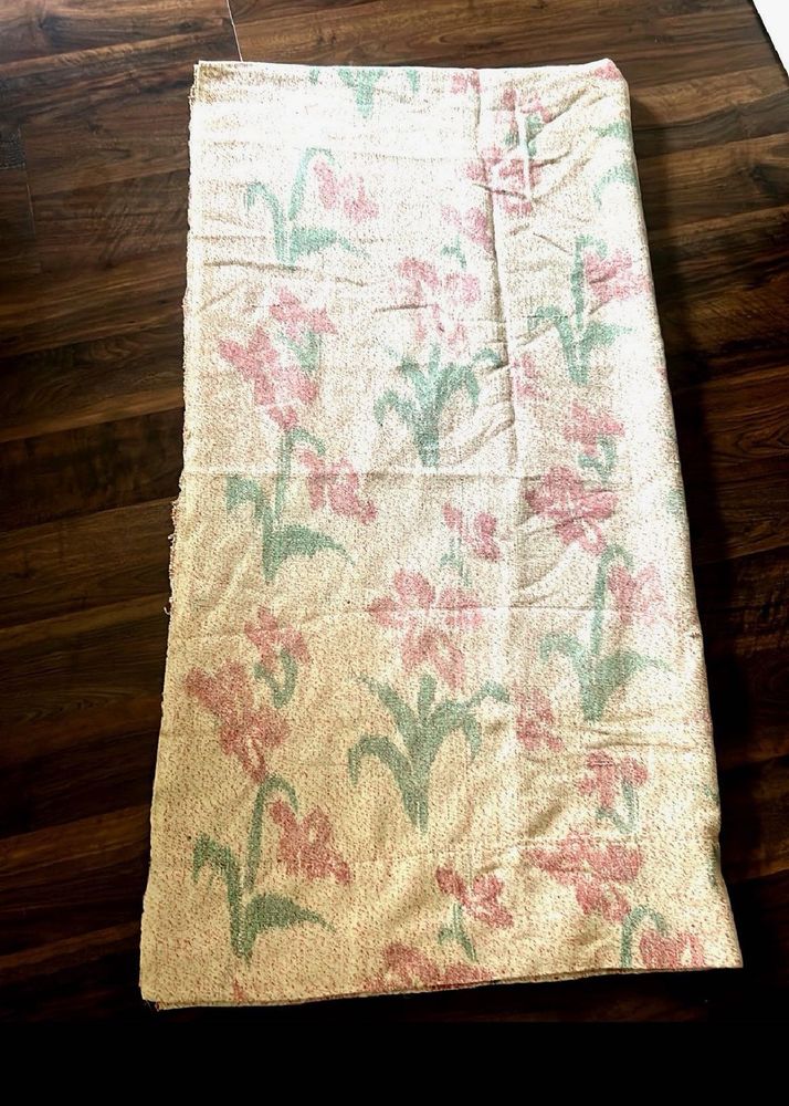 9 Feet Door Vintage Floral CURTAIN, 1 Peice