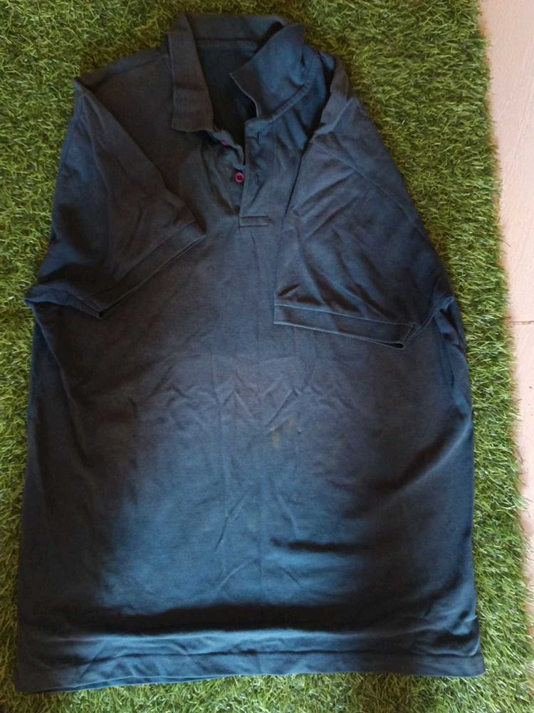Men's Dark Blue Polo T-Shirt