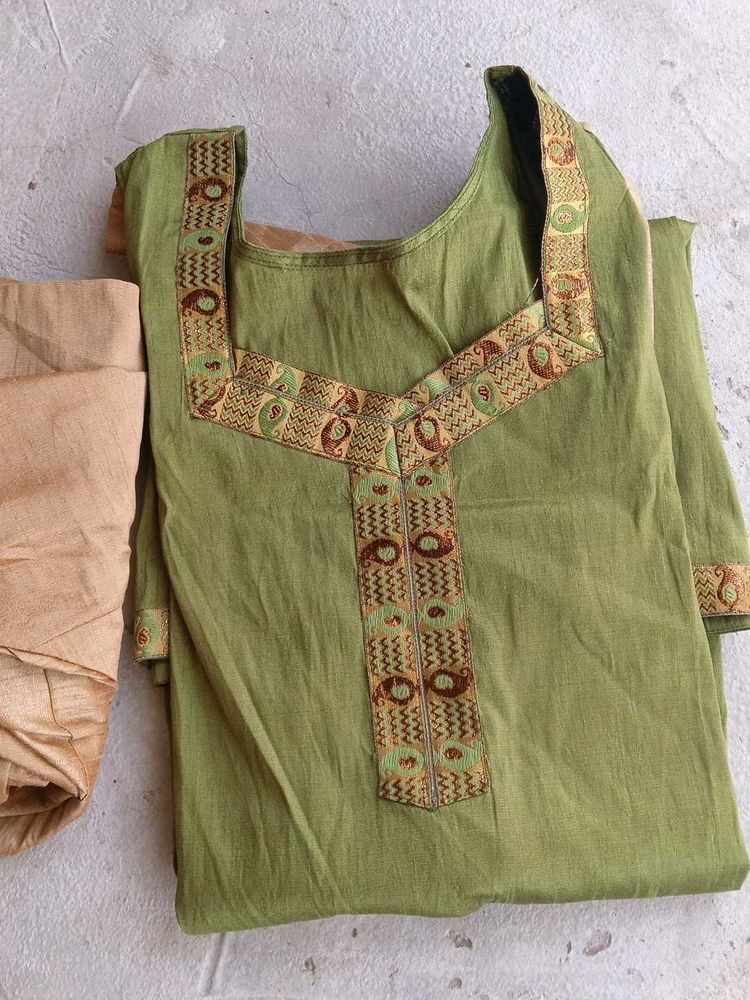 Beautiful Green Kurta Set