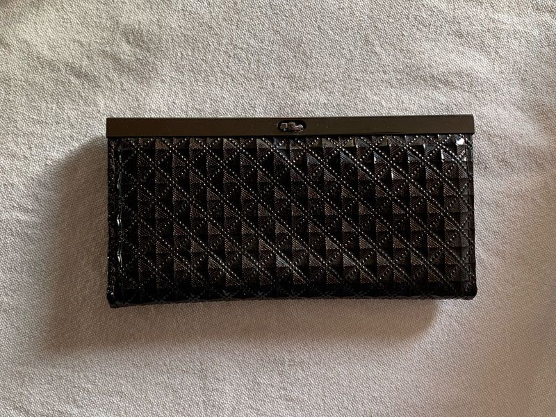 Vintage Style Leather Clutch