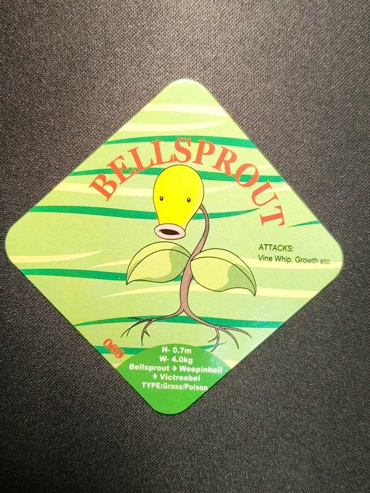 Pokemon Diamond card collectible BELLSPROUT