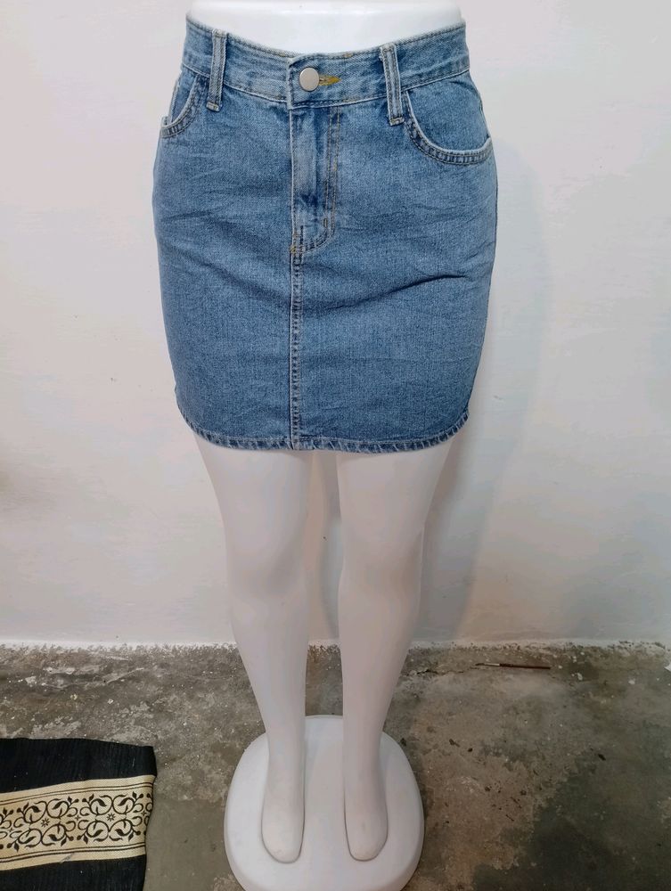 Denim Skirt