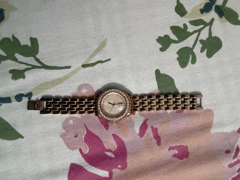 Titan women’s Rosegold watch